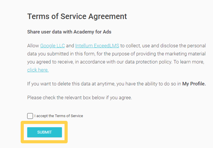 Academy for Ads